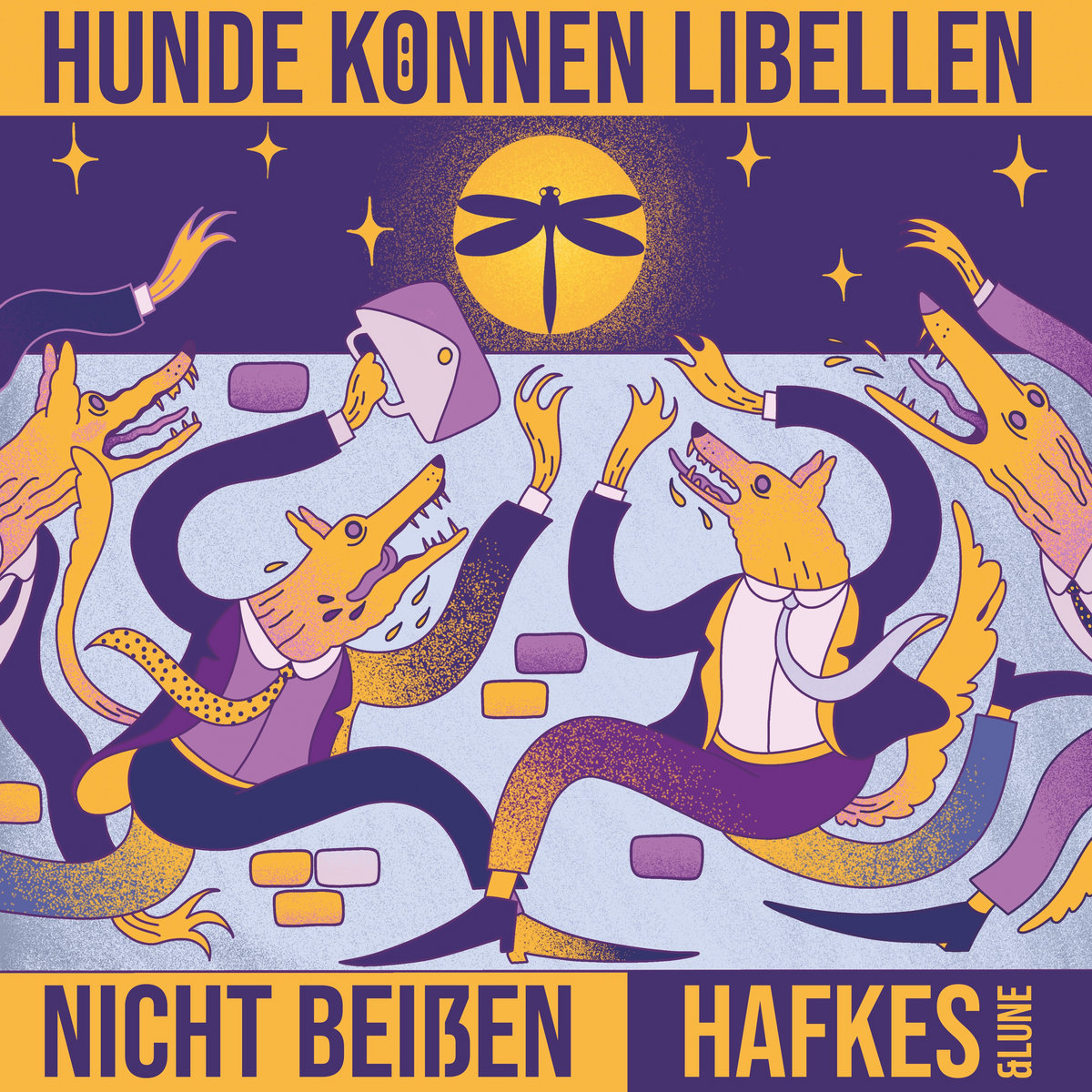 Hunde können Libellen nicht beißen Artwork
