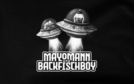 Mayomann & Backfischboy Im Weltaal Shirt Motiv